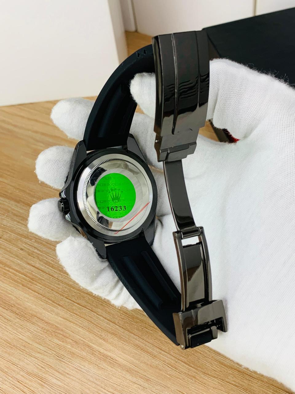 Yacht Master Men Watch | Full Black