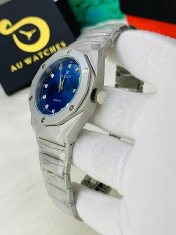 Hublot Cut Diamond Chain | Blue