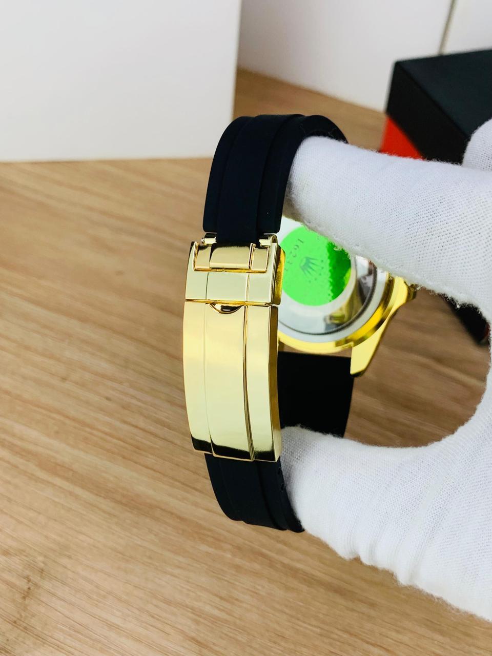 Yacht Master Men Watch | Golden