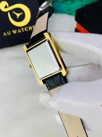 Cartier Plain | Black Golden