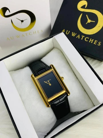 Cartier Plain | Black Golden